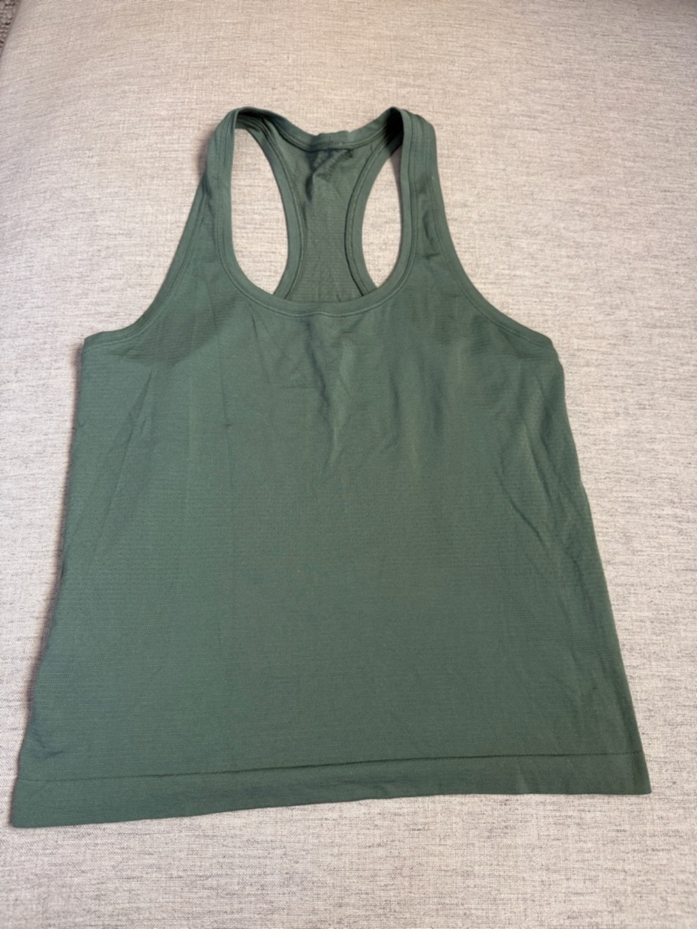 lululemon Swiftly Racerback Tank Top - Gray Eucalyptus Green